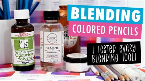 oil based color pencil blender.